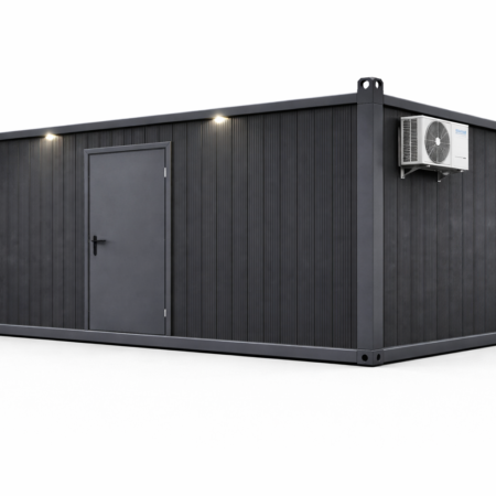 Clădire modulară cu unitate de aer condiționat