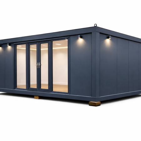 Clădire modulară modernă cu uși din sticlă (1)