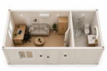 Container de Locuit 4m – 9,6 mp 1 Cameră + Baie (4)