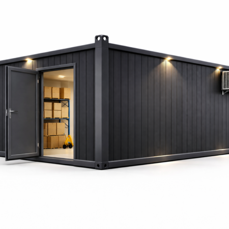 Containere modulare cu depozit interior