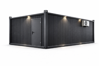 Containere modulare pe fundal alb (2)